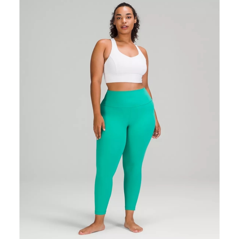 NWT Lululemon Plus Size Align High Rise Leggings 25" Olive Khaki Green Size 18 - Picture 6 of 12